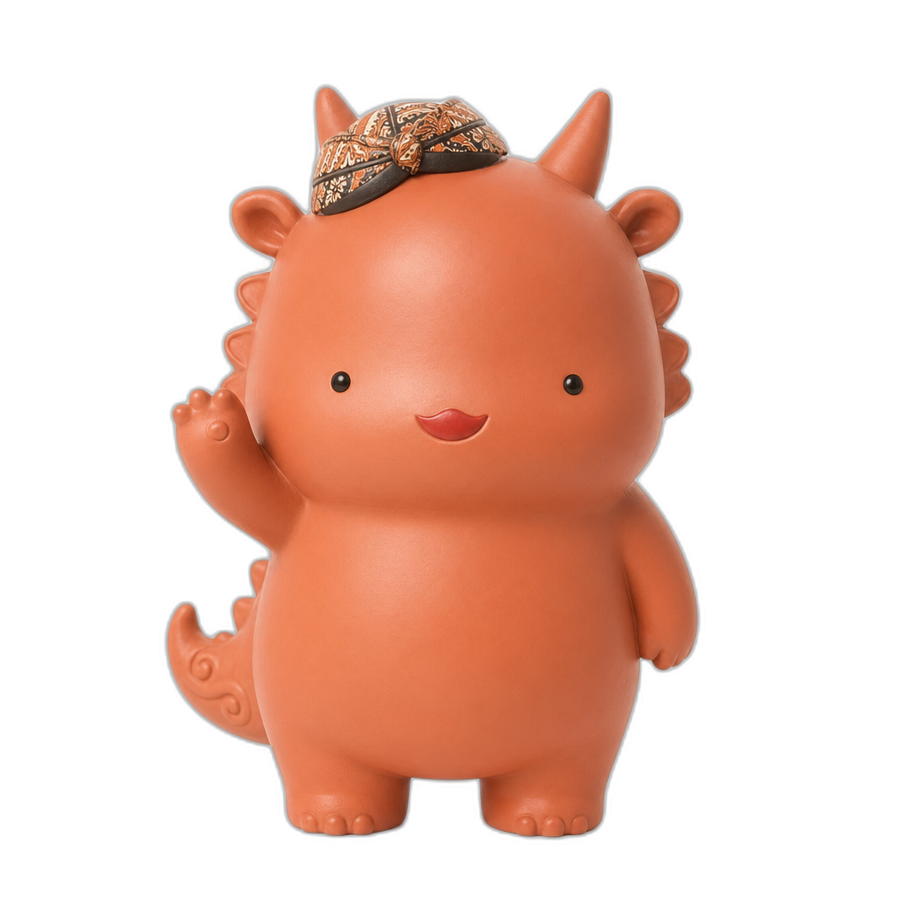 Maskot Cendrawasih Patungin